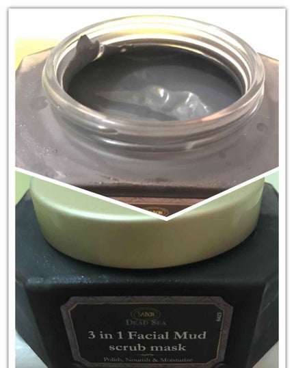 3in1 フェイシャル マッド スクラブ マスク/SABON/洗い流すパック・マスクを使ったクチコミ(1枚目)