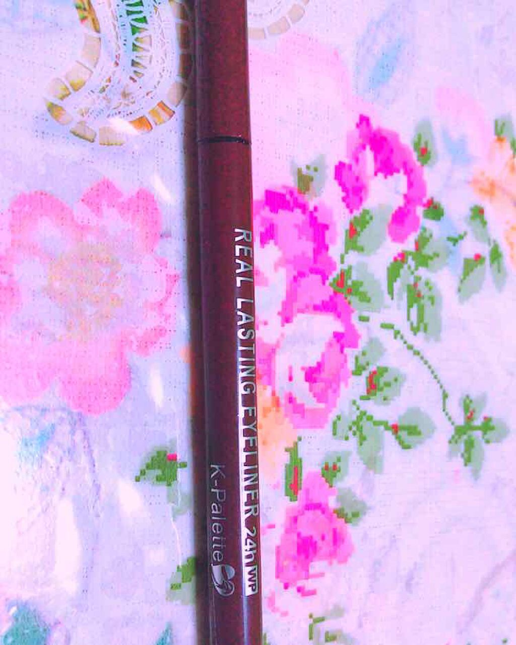 リアルラスティングアイライナー24h/K-パレット/リキッドアイライナーを使ったクチコミ(1枚目)