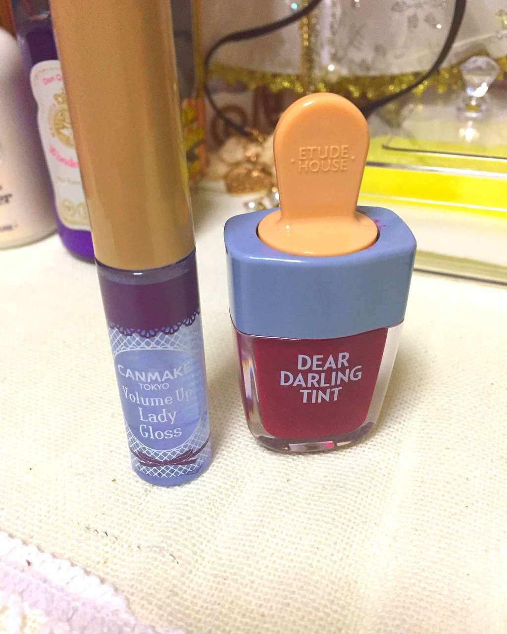 ボリュームアップレディグロス/キャンメイク/リップグロスを使ったクチコミ(1枚目)