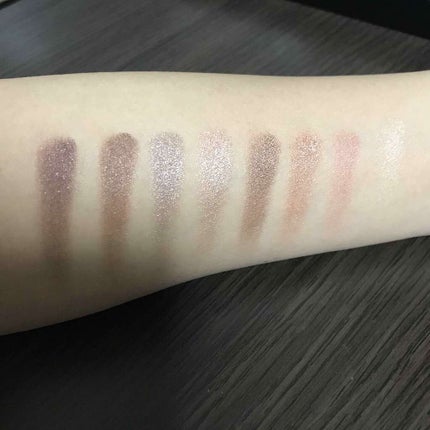 グラマラスヌード アイパレット (クリスマスコフレ 2017)/Visée/メイクアップキットを使ったクチコミ(4枚目)