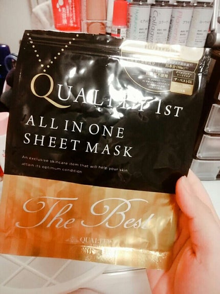 オールインワンシートマスク ザ・ベストEX/クオリティファースト/シートマスク・パックを使ったクチコミ(1枚目)