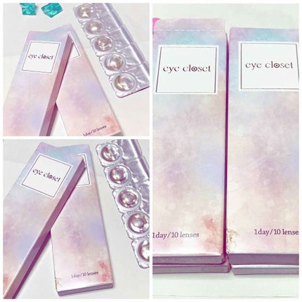 eye closet 1day SweetSeries "Girly"(アイクローゼットワンデースウィートシリーズ ガーリー)/EYE CLOSET/ワンデー(1DAY)カラコンを使ったクチコミ(1枚目)