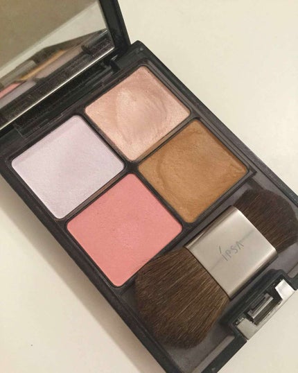 フェイスカラー デザイニングパレット/IPSA/プレストパウダーを使ったクチコミ(2枚目)