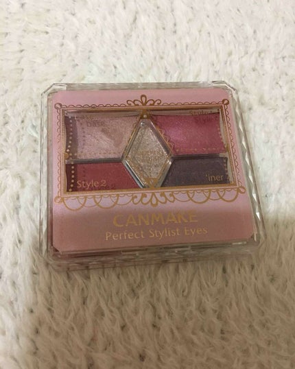 【旧品】パーフェクトスタイリストアイズ/キャンメイク/アイシャドウパレットを使ったクチコミ(1枚目)