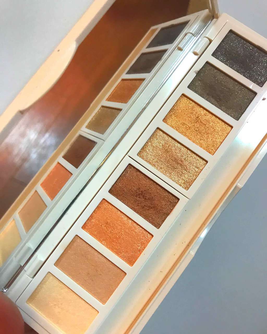 グラマラスヌード アイパレット (クリスマスコフレ 2017)/Visée/メイクアップキットを使ったクチコミ(1枚目)