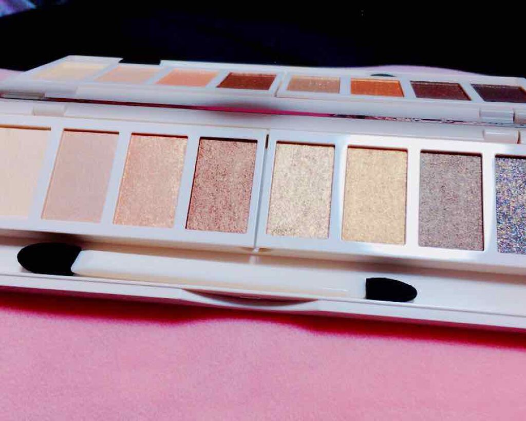 グラマラスヌード アイパレット (クリスマスコフレ 2017)/Visée/メイクアップキットを使ったクチコミ(2枚目)