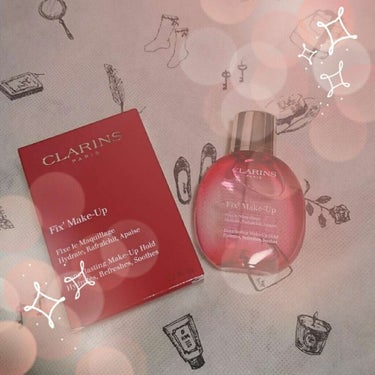 フィックス メイクアップ/CLARINS/ミスト状化粧水を使ったクチコミ（1枚目）