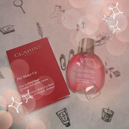 フィックス メイクアップ/CLARINS/ミスト状化粧水を使ったクチコミ(1枚目)