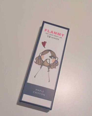 FLANMY 1day（10枚/30枚）/FLANMY/ワンデー（１DAY）カラコンを使ったクチコミ（1枚目）