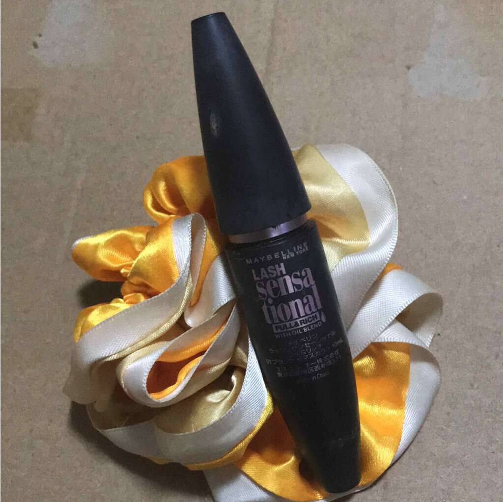 ラッシュセンセーショナル フル&リッチ/MAYBELLINE NEW YORK/マスカラを使ったクチコミ(1枚目)