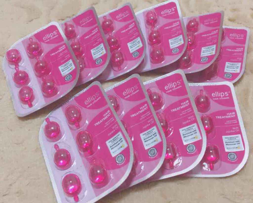 ヘアーオイル【トリートメント】/ellips/ヘアオイルを使ったクチコミ(1枚目)