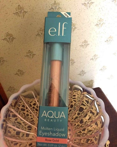 e.l.f. Cosmetics モルトゥンリキッドアイシャドウのクチコミ「e.l.f.   エルフ
Aqua beauty molten liquid eyeshado.....」（1枚目）