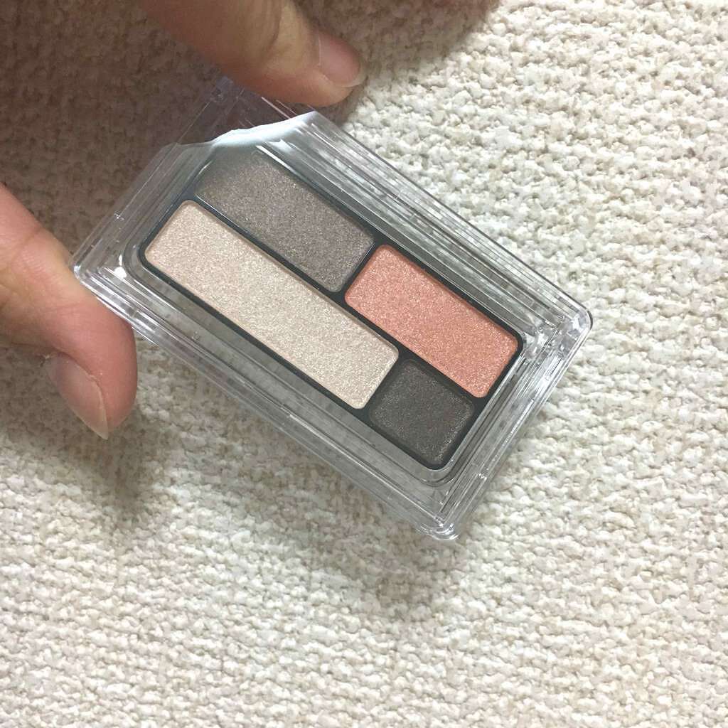 アイカラー(4色タイプ)(旧)/無印良品/アイシャドウパレットを使ったクチコミ(3枚目)