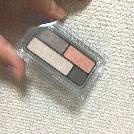 アイカラー(4色タイプ)(旧)/無印良品/アイシャドウパレットを使ったクチコミ(3枚目)