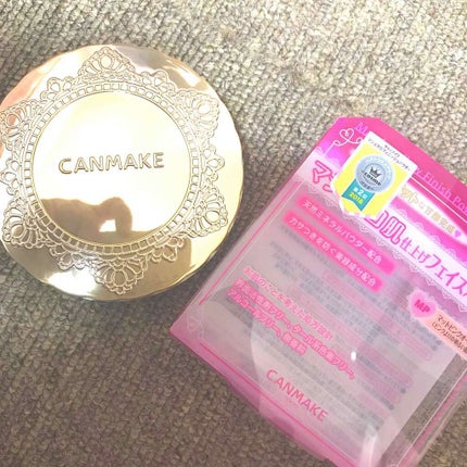 【旧品】マシュマロフィニッシュパウダー/キャンメイク/プレストパウダーを使ったクチコミ(1枚目)
