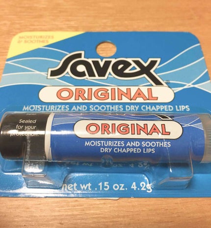 サベックス リップクリーム スティック オリジナル/サベックス/リップクリームを使ったクチコミ(1枚目)