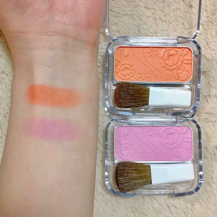 ナチュラル チークN/CEZANNE/パウダーチークを使ったクチコミ(2枚目)