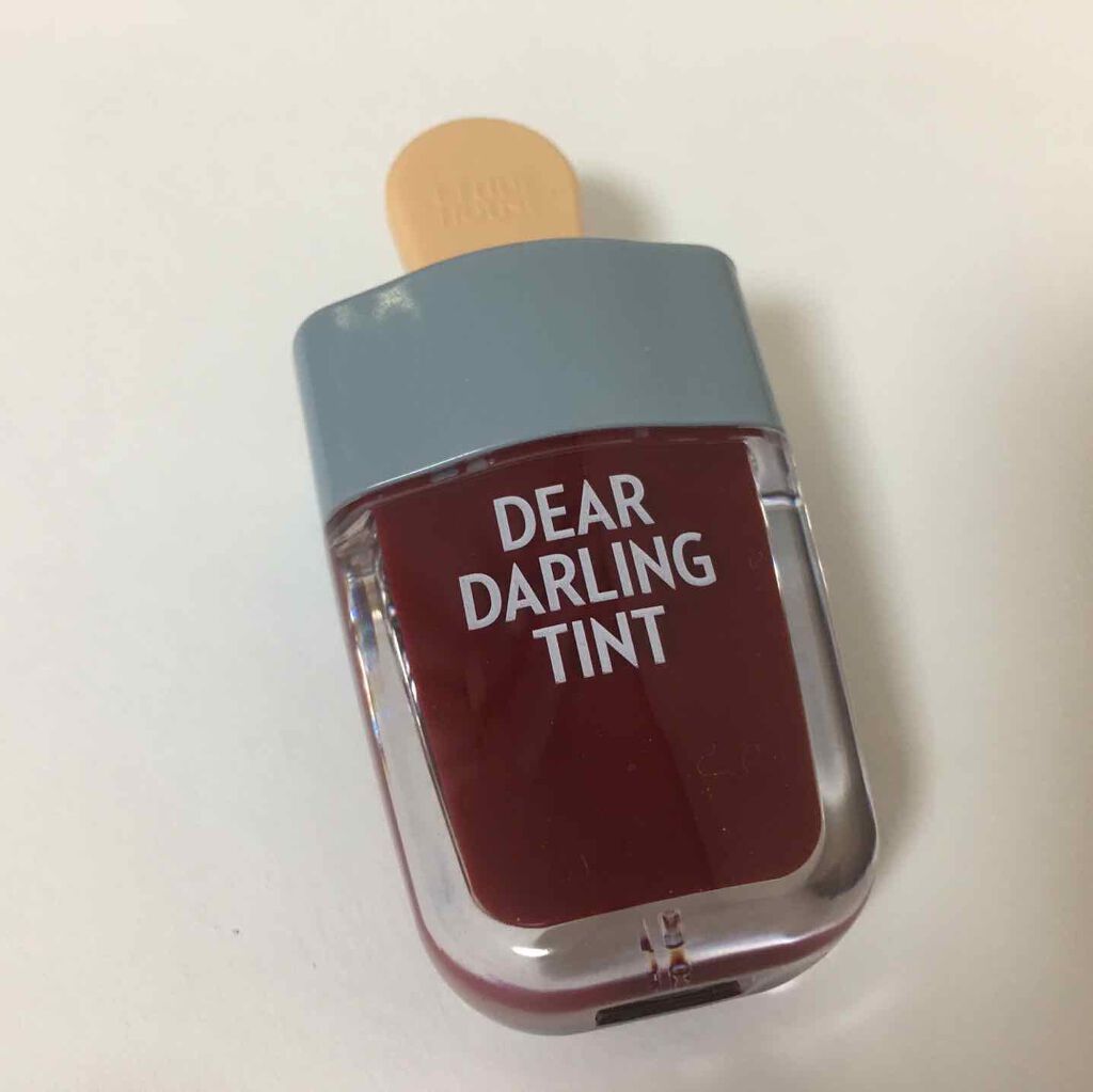 ディアダーリン ウォータージェルティント （アイスティント）/ETUDE/口紅を使ったクチコミ（1枚目）