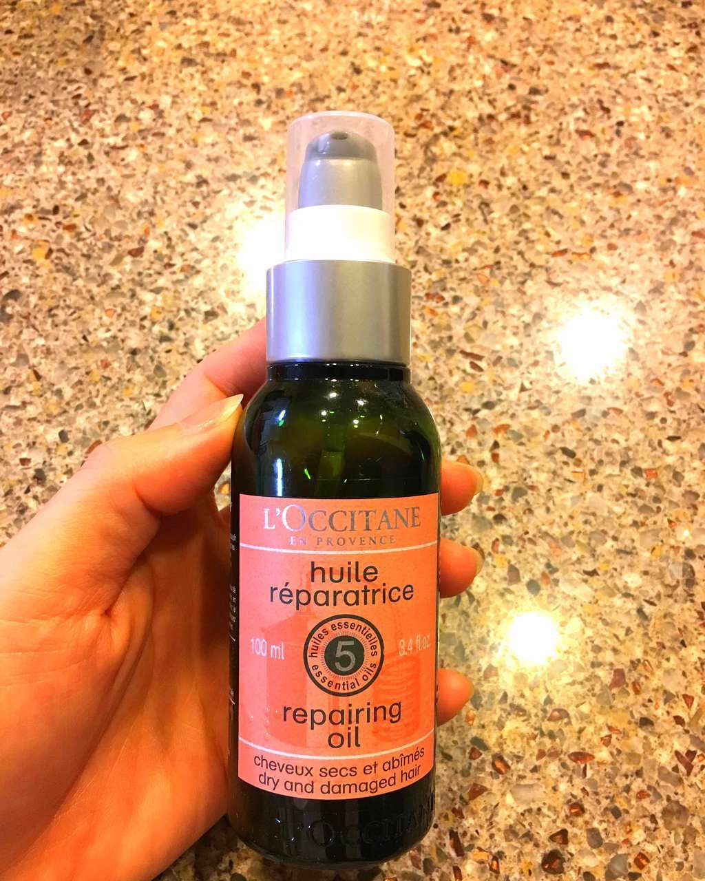ファイブハーブス リペアリング ヘアミルク/L'OCCITANE/ヘアミルクを使ったクチコミ（1枚目）