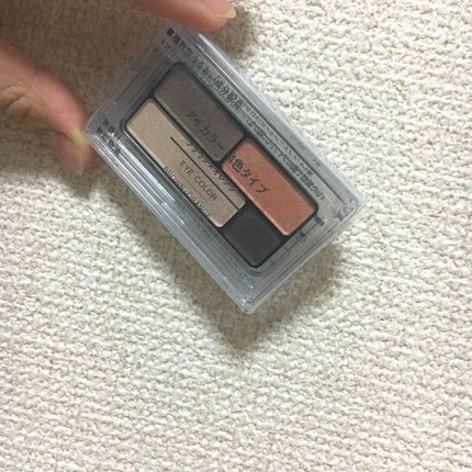 アイカラー(4色タイプ)(旧)/無印良品/アイシャドウパレットを使ったクチコミ(1枚目)