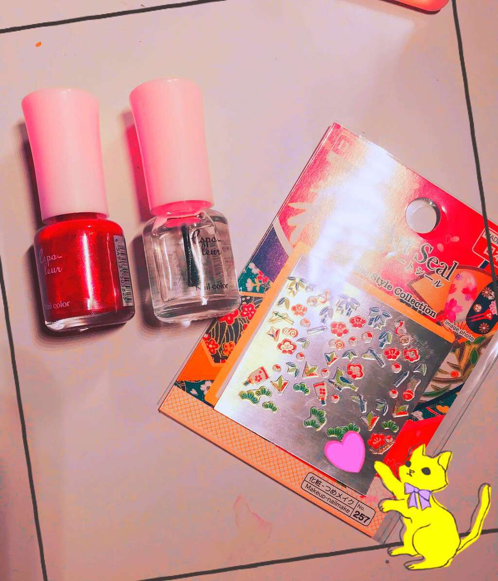 エスポルール ネイルポリッシュA/エスポルール/マニキュアを使ったクチコミ(2枚目)