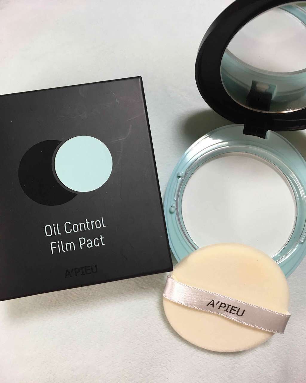 オイルコントロールフィルムパクト/A’pieu/プレストパウダーを使ったクチコミ（1枚目）