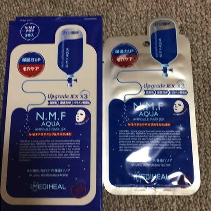 N.M.FアクアアンプルマスクJEX/MEDIHEAL/シートマスク・パックを使ったクチコミ(1枚目)