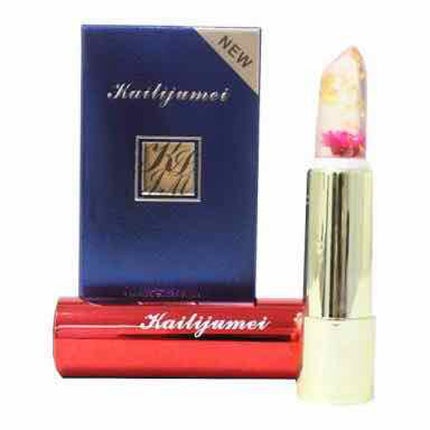 フラワーリップ ミラー付きレッドケースモデル/Kailijumei/口紅を使ったクチコミ(1枚目)