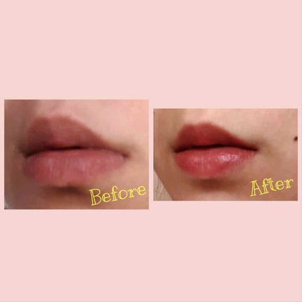 ラスティンググロスリップ/CEZANNE/口紅を使ったクチコミ(4枚目)