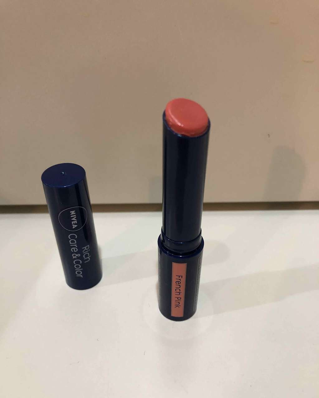 ニベア リッチケア&カラーリップ/ニベア/リップクリームを使ったクチコミ(2枚目)