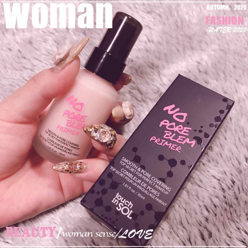 タッチインソール ノーポアブレムプライマー/touch in SOL /化粧下地を使ったクチコミ(1枚目)