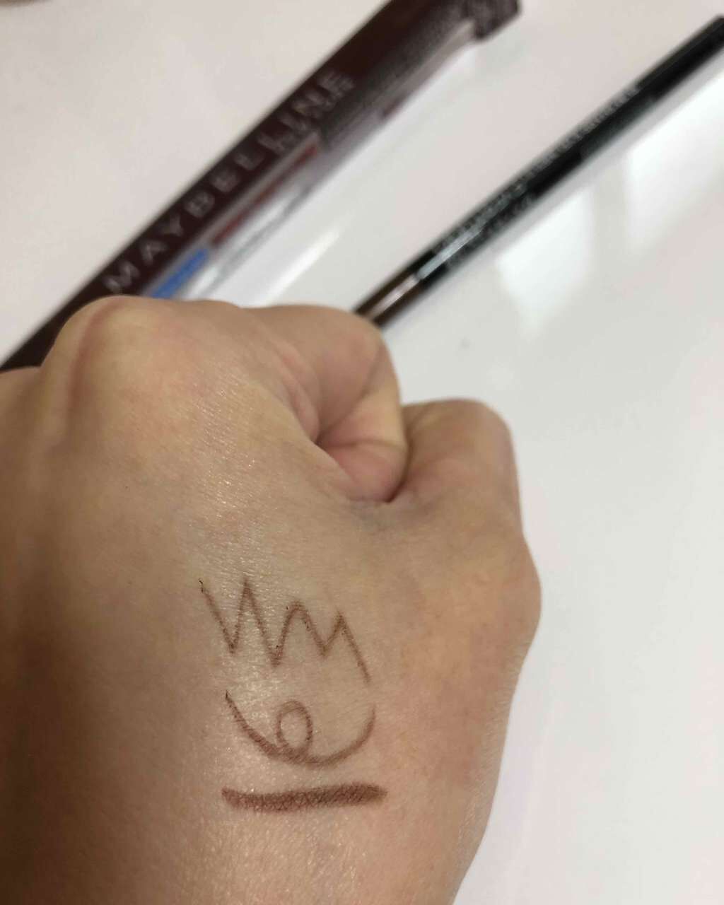 アイステュディオ スリム アイライナー/MAYBELLINE NEW YORK/ペンシルアイライナーを使ったクチコミ(3枚目)