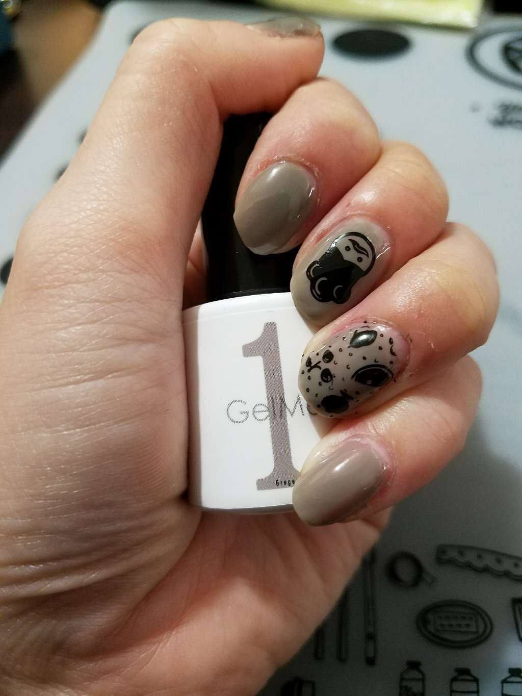 ジェルネイル/ジェルミーワン/ジェルネイルを使ったクチコミ（1枚目）