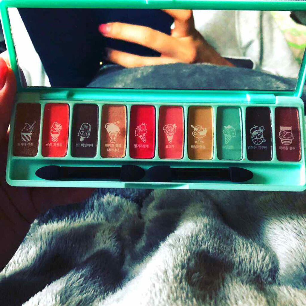 プレイカラー アイシャドウ アイスバン/ETUDE/アイシャドウパレットを使ったクチコミ(1枚目)