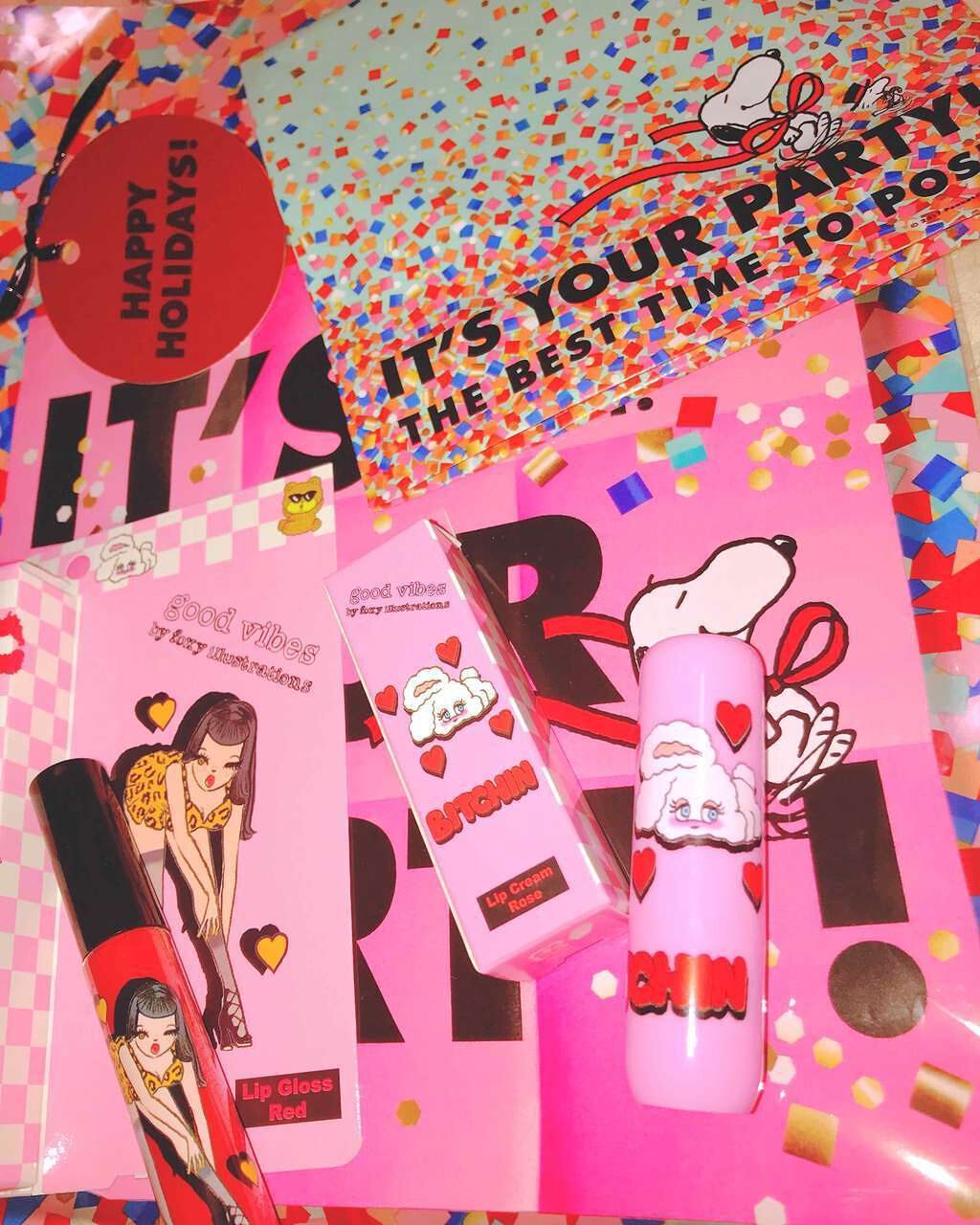 リップクリーム /foxy illustrations/リップクリームを使ったクチコミ(2枚目)