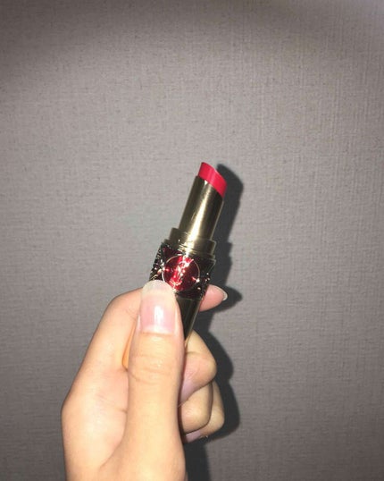 ルージュ ヴォリュプテ シャイン/YVES SAINT LAURENT BEAUTE/口紅を使ったクチコミ(1枚目)