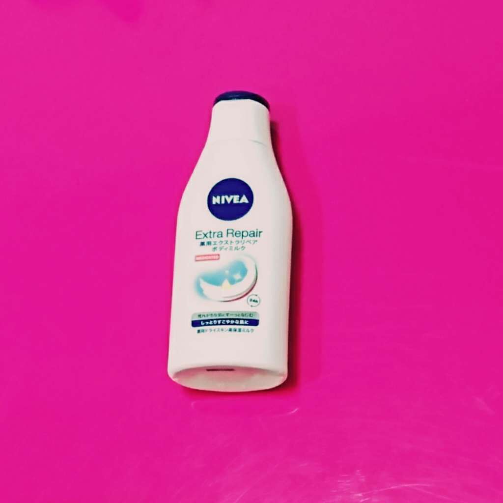 薬用エクストラリペアボディミルク/ニベア/ボディミルクを使ったクチコミ（1枚目）