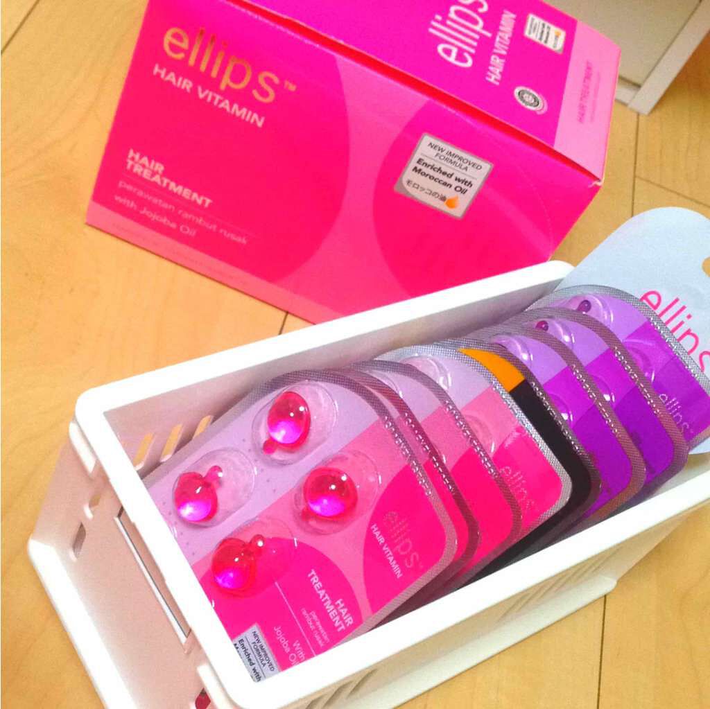 ヘアーオイル【トリートメント】/ellips/ヘアオイルを使ったクチコミ(1枚目)