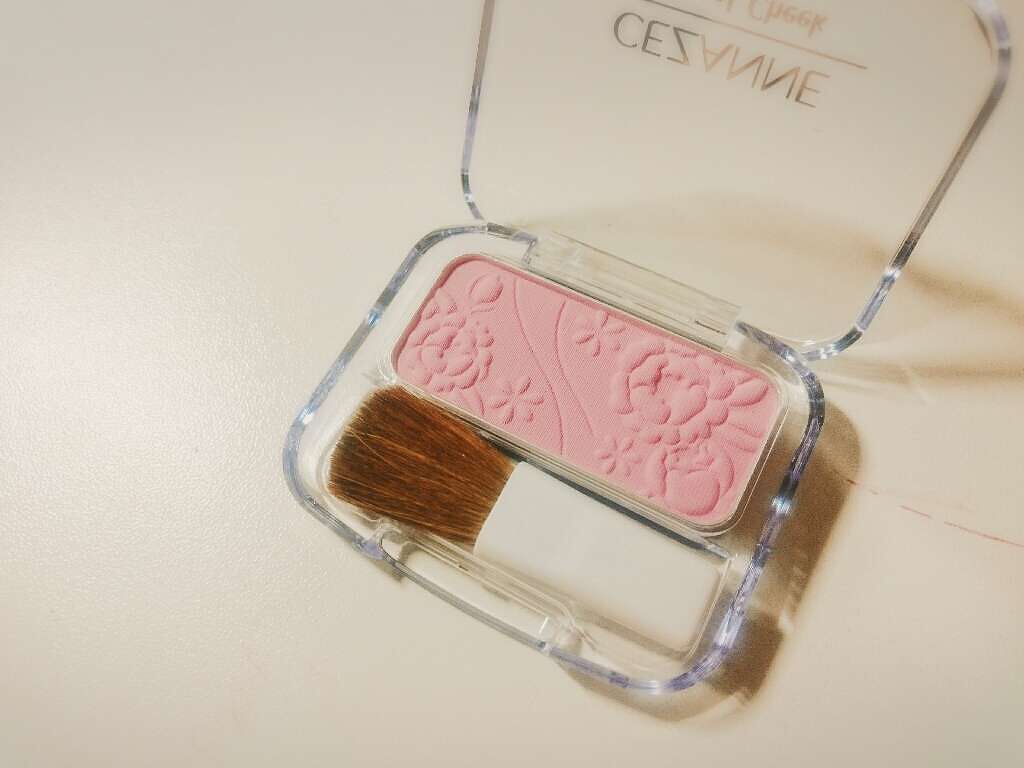 ナチュラル チークN/CEZANNE/パウダーチークを使ったクチコミ(1枚目)