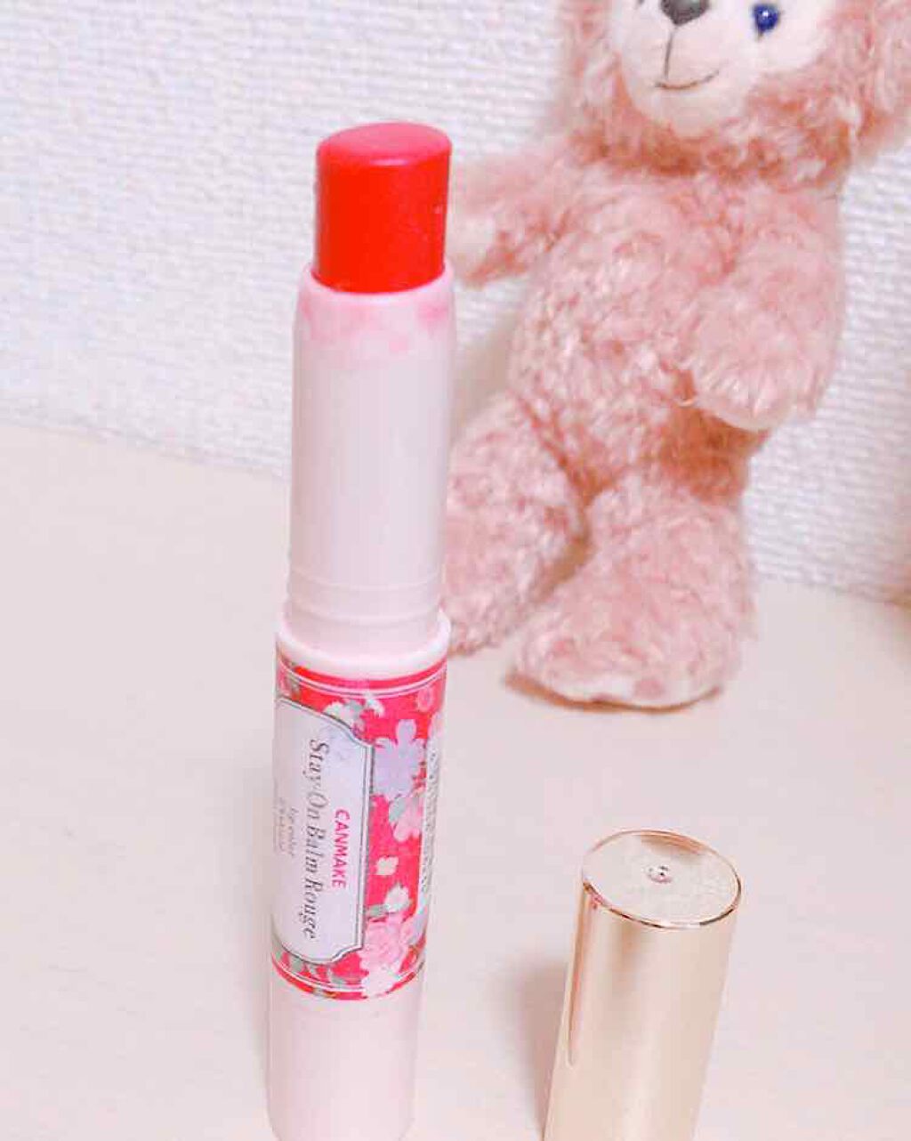 ステイオンバームルージュ/キャンメイク/口紅を使ったクチコミ(2枚目)