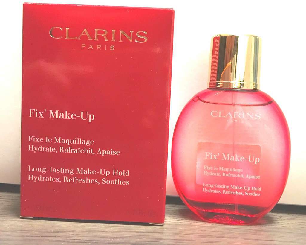 フィックス メイクアップ/CLARINS/ミスト状化粧水を使ったクチコミ（1枚目）