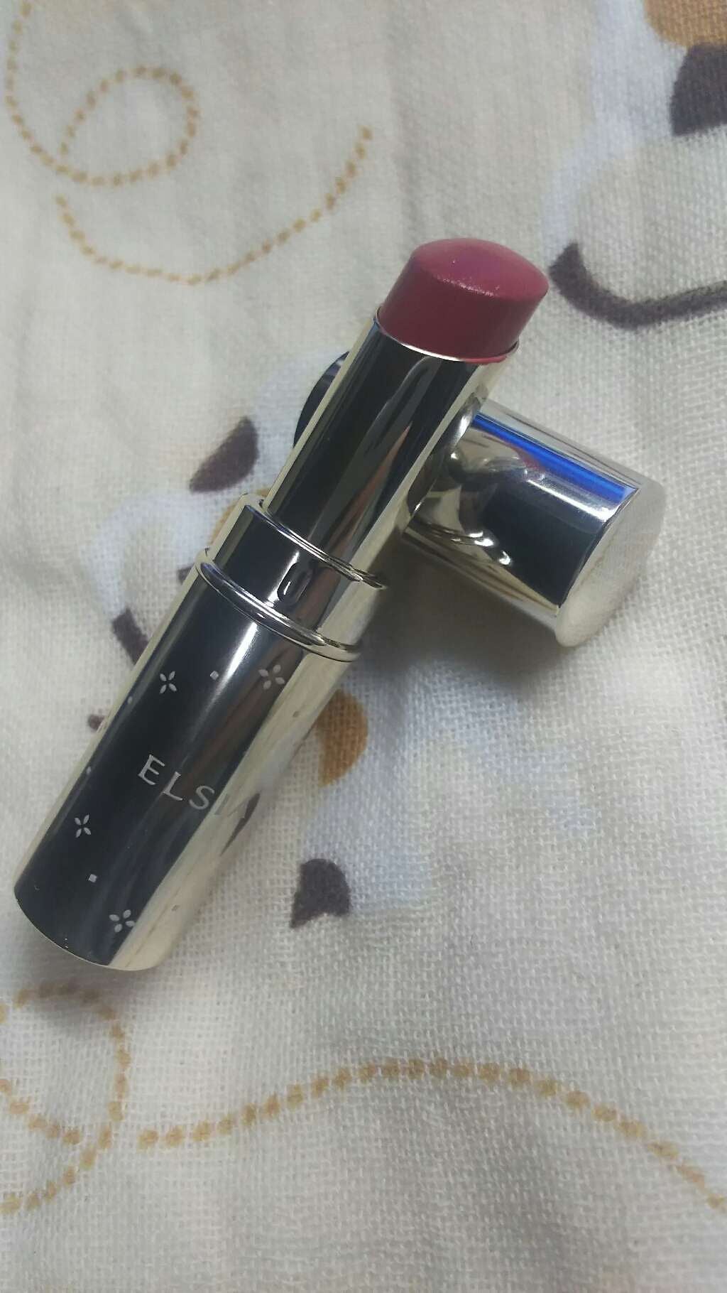 プラチナム 顔色アップ エッセンスルージュ/エルシア/口紅を使ったクチコミ(2枚目)