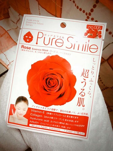 ローズエッセンスマスク/Pure Smile/シートマスク・パックを使ったクチコミ（1枚目）