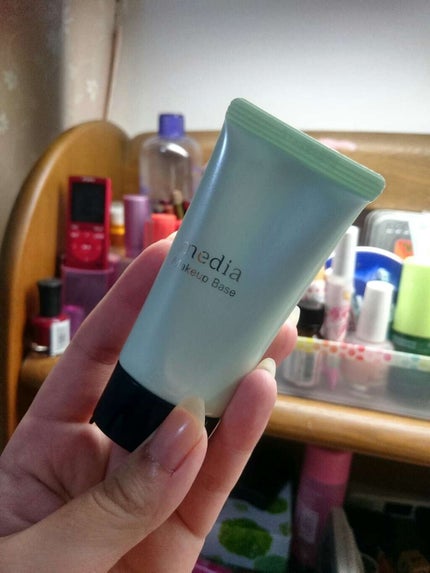 メイクアップベースS(グリーン)/media/化粧下地を使ったクチコミ(1枚目)