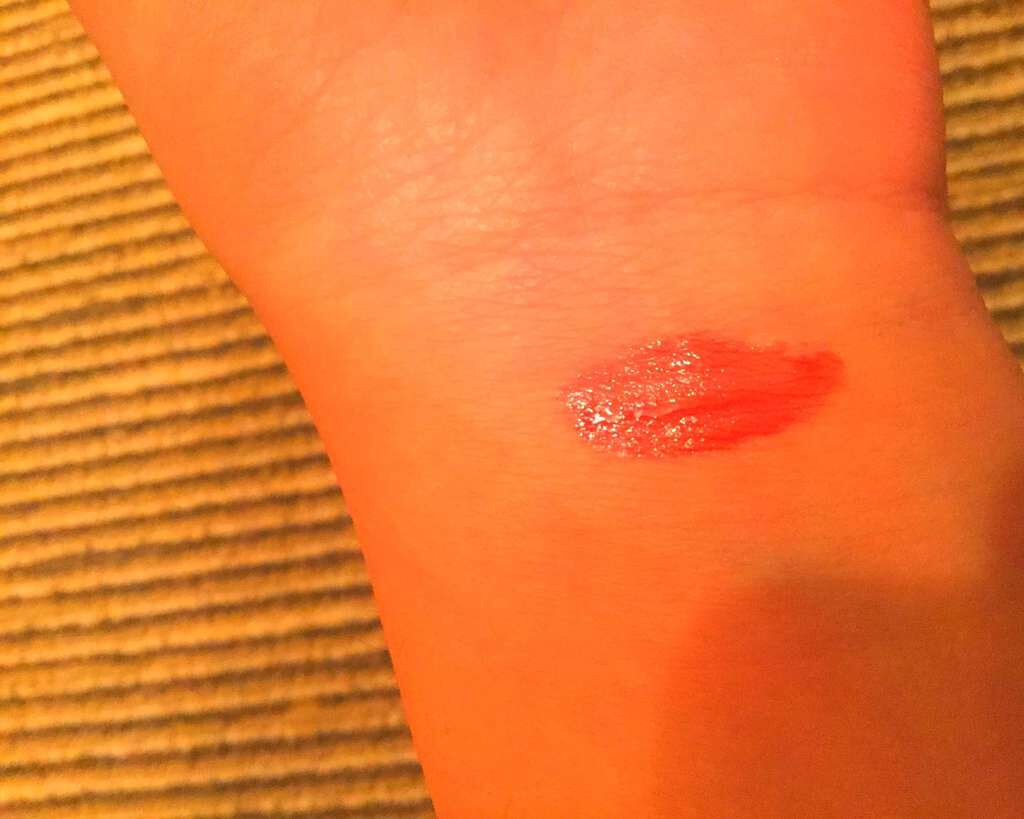 ディアダーリン ウォータージェルティント (アイスティント)/ETUDE/口紅を使ったクチコミ(4枚目)