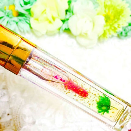 フラワーリップグロス/Kailijumei/リップグロスを使ったクチコミ(1枚目)