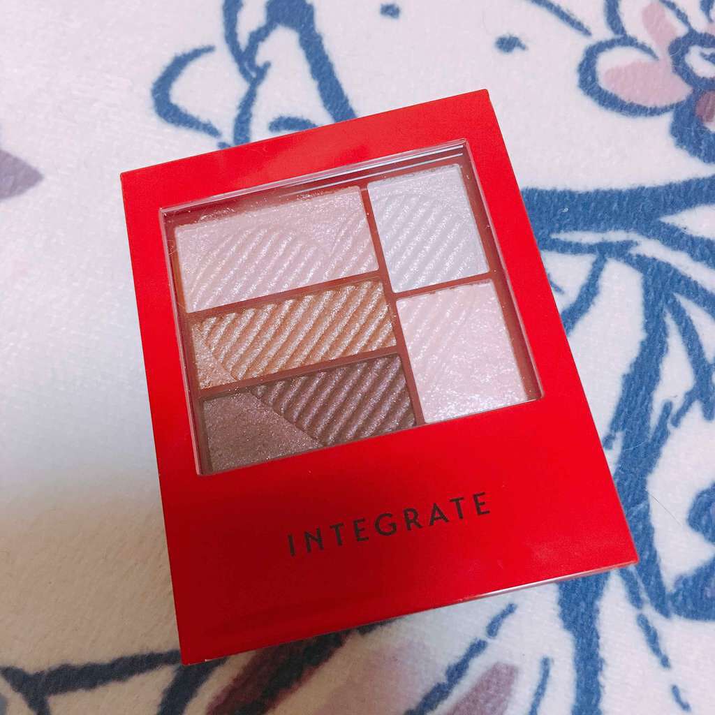 トリプルレシピアイズ/インテグレート/アイシャドウパレットを使ったクチコミ(1枚目)