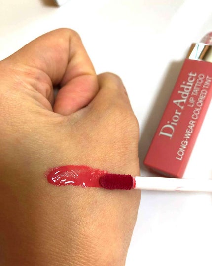 【旧】ディオール アディクト リップ ティント/Dior/リップグロスを使ったクチコミ(3枚目)