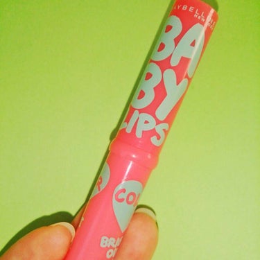 リップクリーム カラー BABY LIPS/MAYBELLINE NEW YORK/リップケア・リップクリームを使ったクチコミ（1枚目）