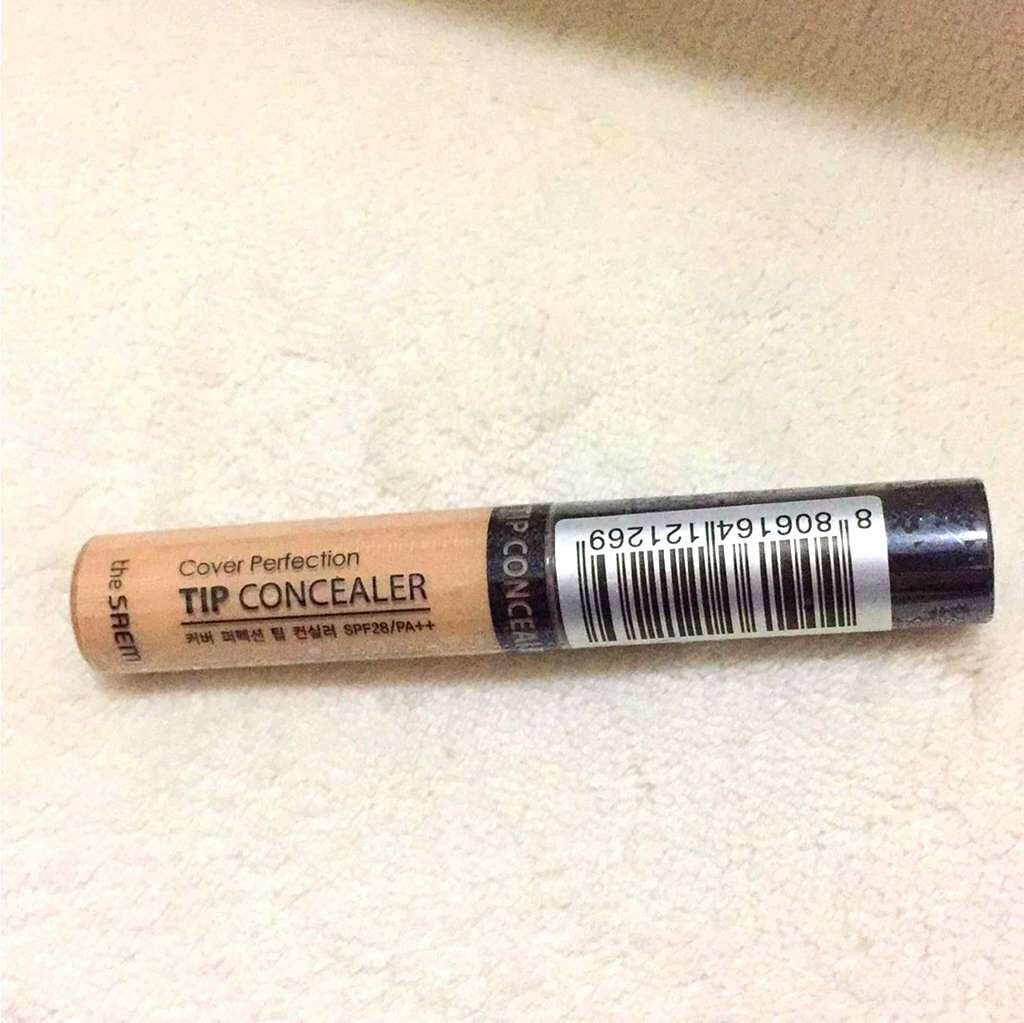 カバーパーフェクション チップコンシーラー/the SAEM/リキッドコンシーラーを使ったクチコミ(1枚目)
